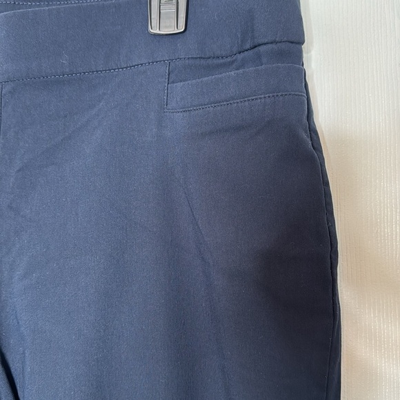 Kim Rogers Woman 16WS, Navy blue. Pull-up trousers, ft pockets, career, wide leg - Picture 6 of 12